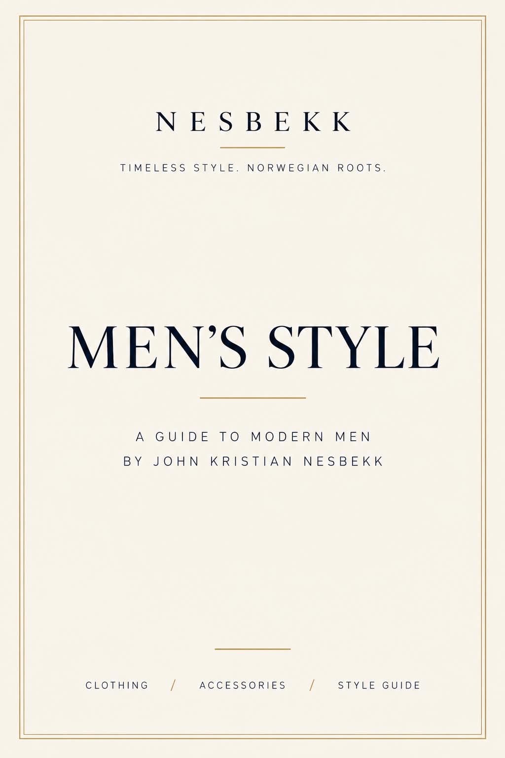 MEN`S STYLE | English version